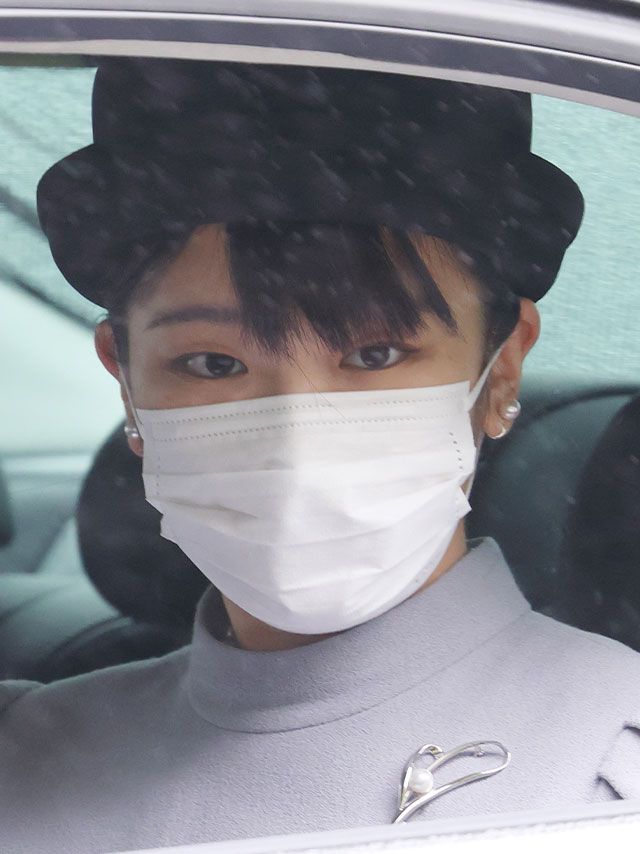 眞子さま（'21年10月・武蔵陵墓地）