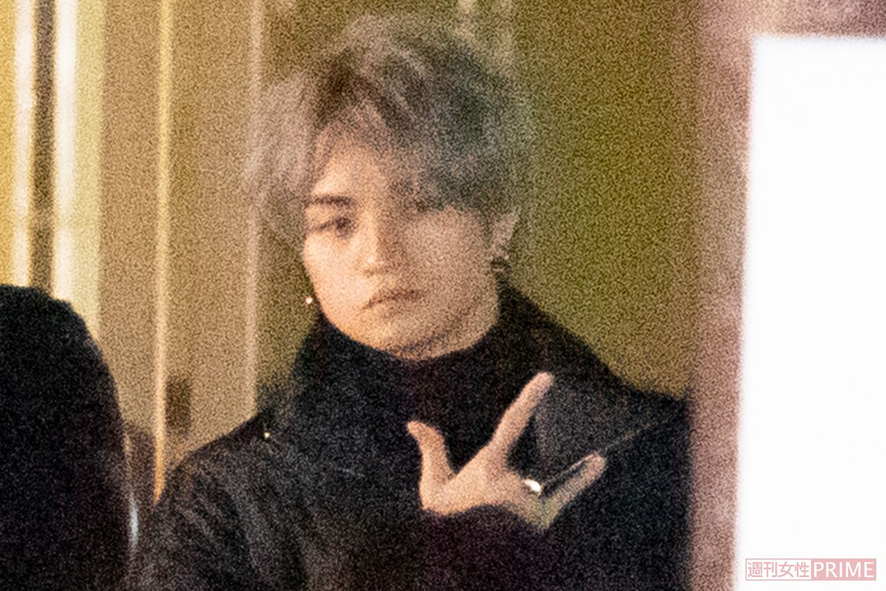 ポーズをキメてくれたSexy Zone・中島健人