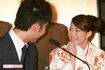 2005年5月、婚約発表記者会見をした藤井隆と乙葉