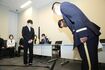 '22年9月、防衛省から謝罪を受ける五ノ井さん