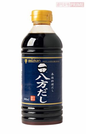 【めんつゆ総合惜しくも圏外（3）】ミツカン「八方だし」　※画像をクリックするとAmazonの商品ページにジャンプします。