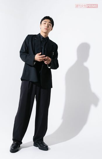 八村倫太郎　撮影／矢島泰輔　ヘアメイク／MISU（SANJU）　スタイリング／三島和也（tatanoa）