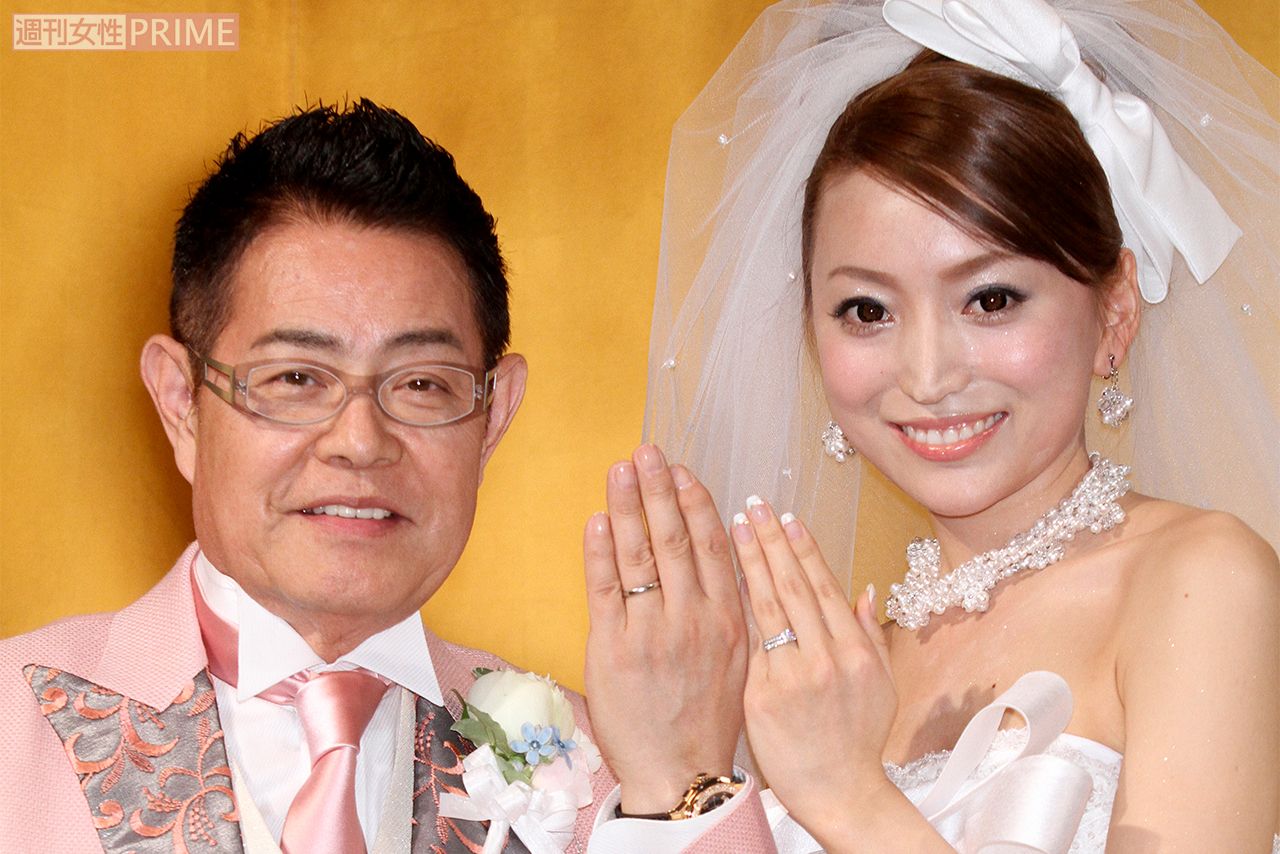 加藤茶さんと綾菜さんの結婚披露宴にて