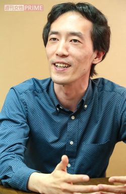 森見登美彦さん　撮影／佐藤靖彦