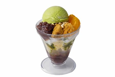お抹茶和パルフェ/418円※店舗により価格が異なる