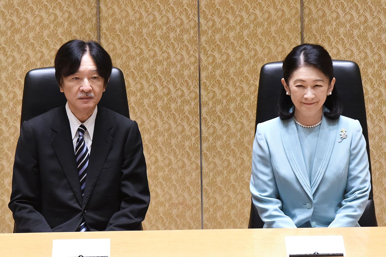 3月3日、授賞式に出席された秋篠宮ご夫妻