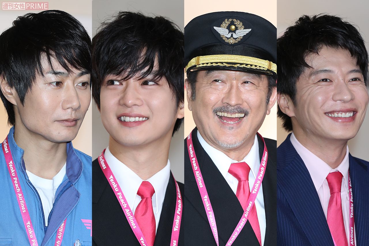 “おっさんず”続編も◎（写真右から）田中圭、吉田鋼太郎、千葉雄大、戸次重幸