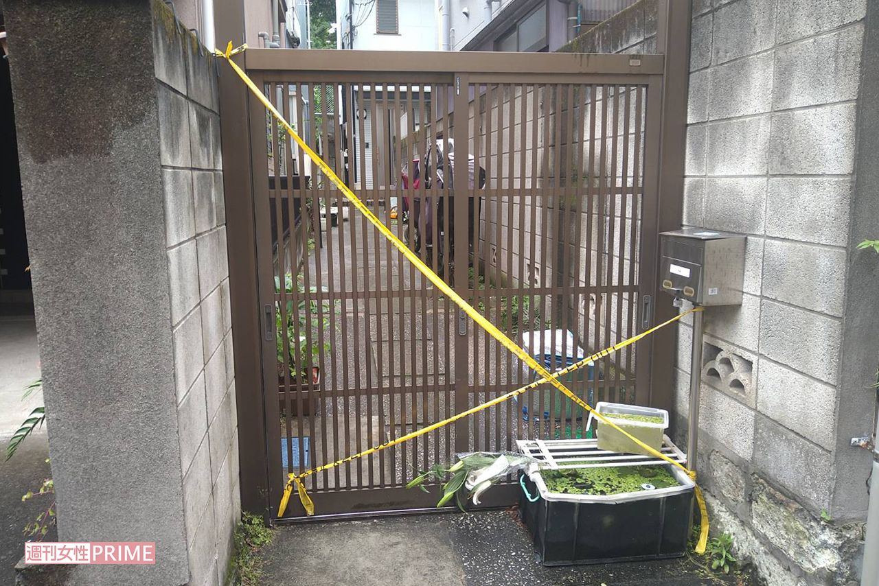 事件現場となった戸建て住宅