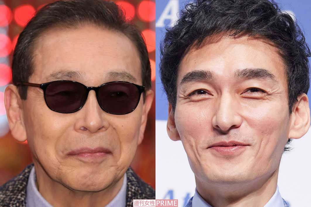 左からタモリ、草なぎ剛