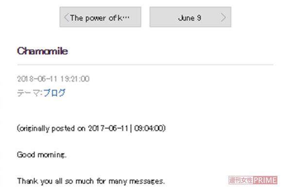 英訳されて海外でも人気の公式ブログ