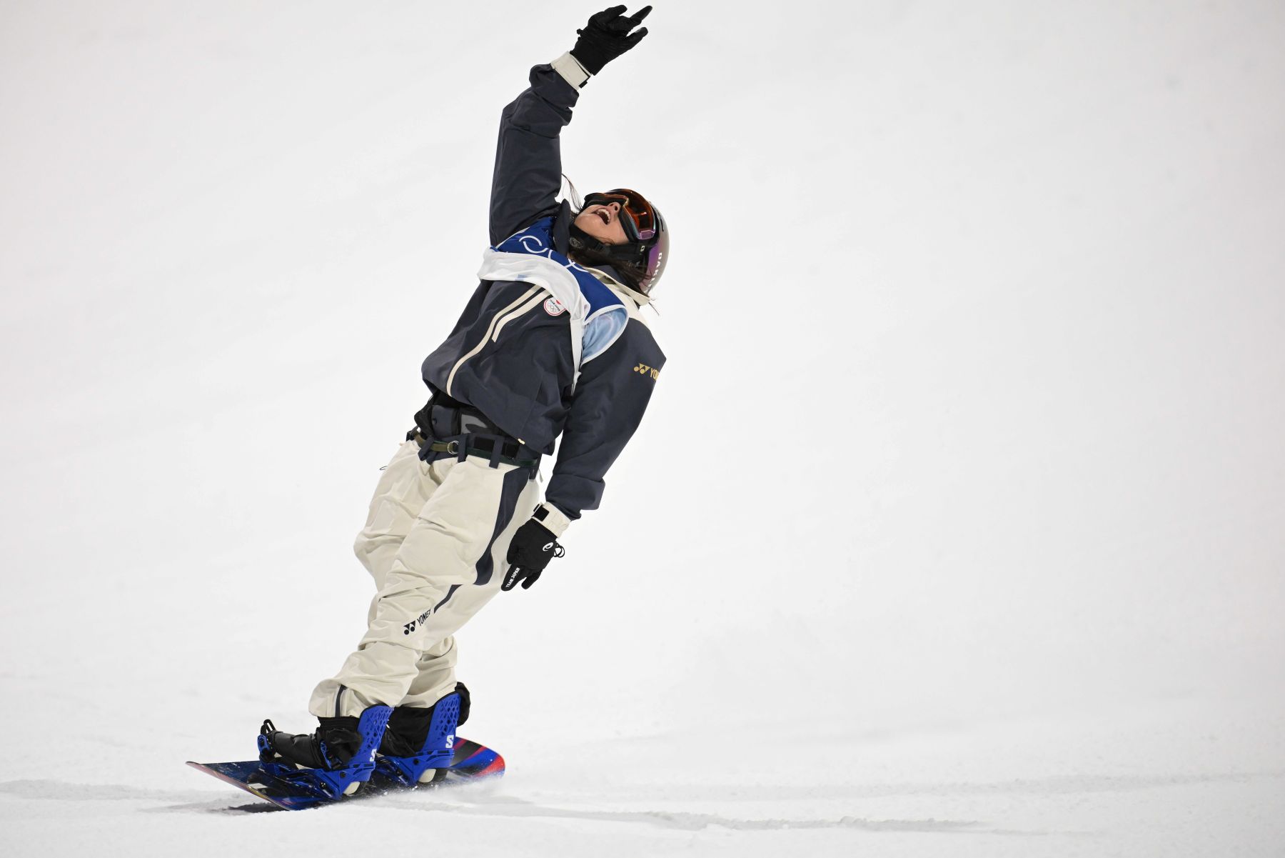 スノーボード女子ビッグエアで金メダルを獲得した村瀬心椛（撮影／JMPA）