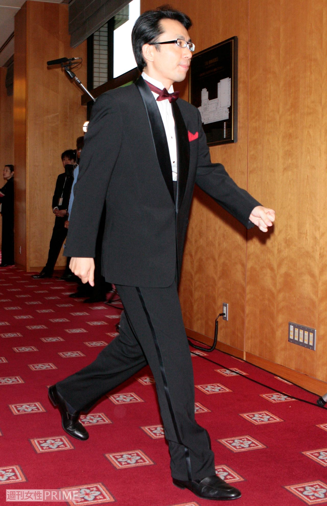 フリーアナウンサーの福澤朗（'07年、陣内智則・藤原紀香結婚披露宴）