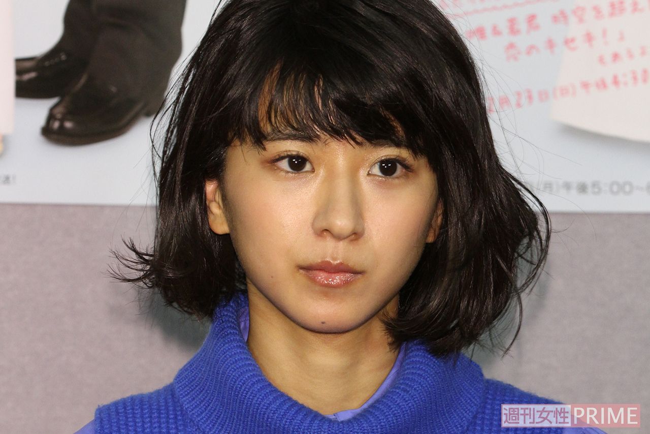 NHK『アシガール－超時空ラブコメ再び－』試写会での黒島結菜（'18年11月）