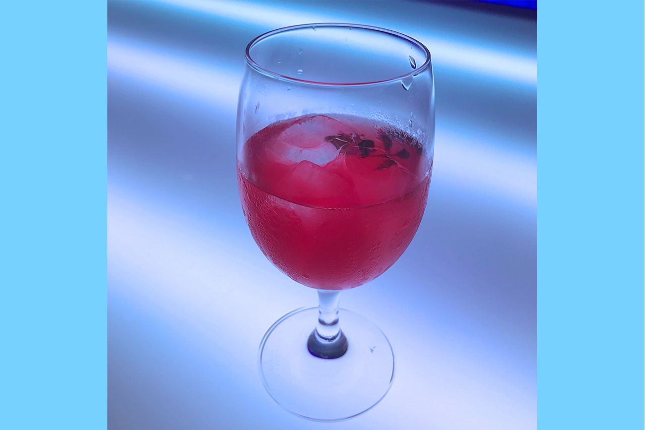 オリジナルカクテル／筆者撮影