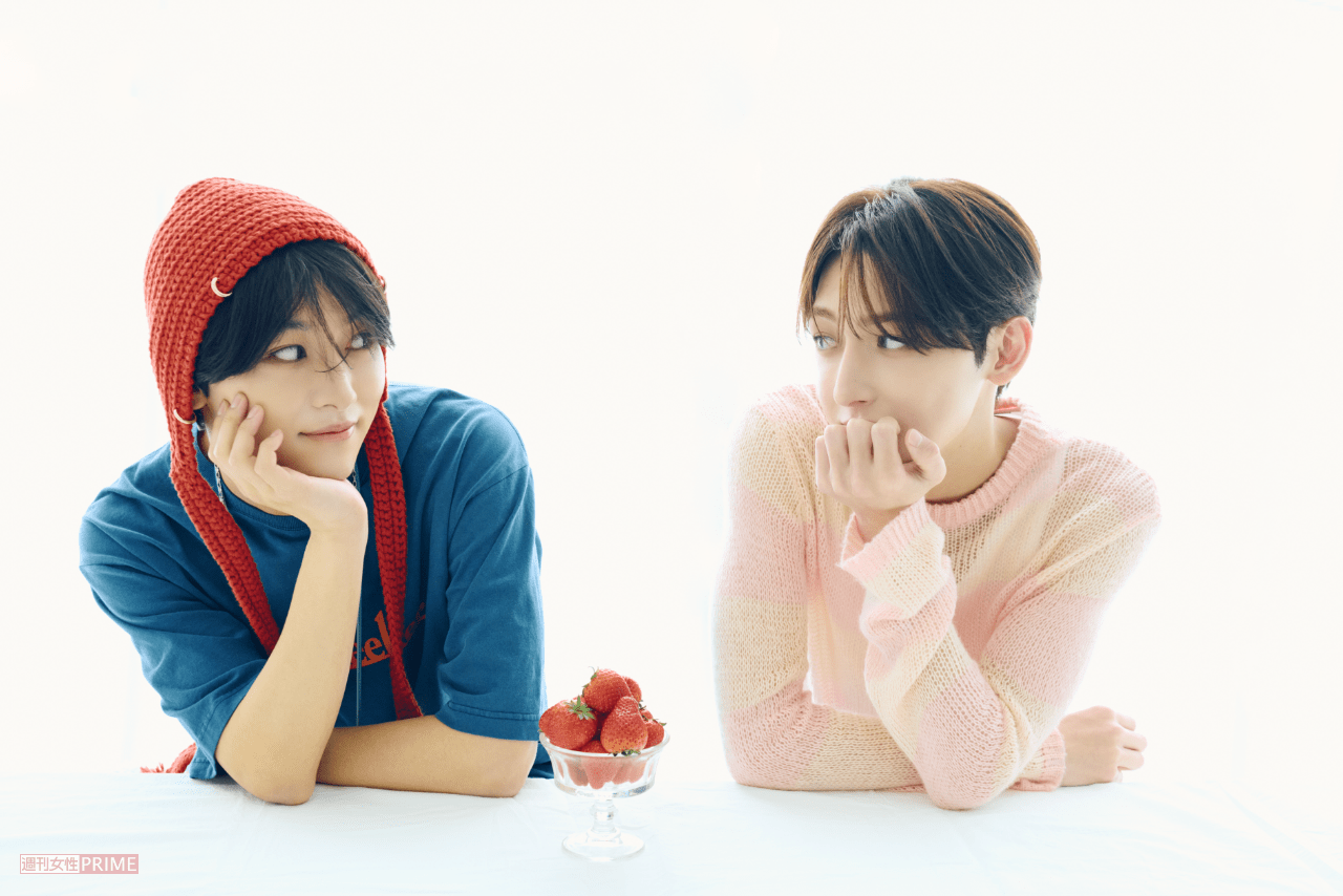 ROIROMの本多大夢、浜川路己（撮影／山田智絵）