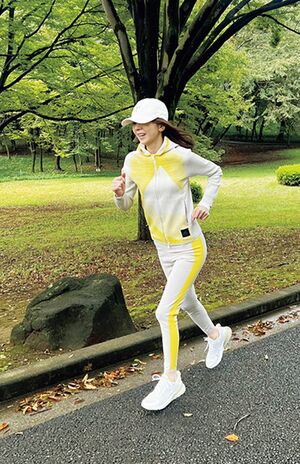 ウォーキングやストレッチラジオ体操でもよし！