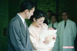 1991年11月1日、眞子さまご退院