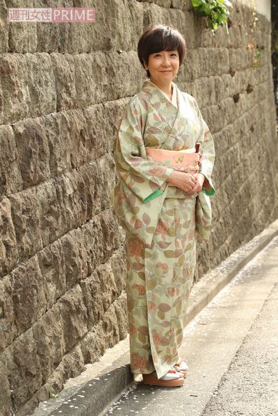 着物が好きでオリジナル和装ブランド「苺壱ゑ（いちごいちえ）」のプロデュースを手がけた（撮影／近藤陽介）