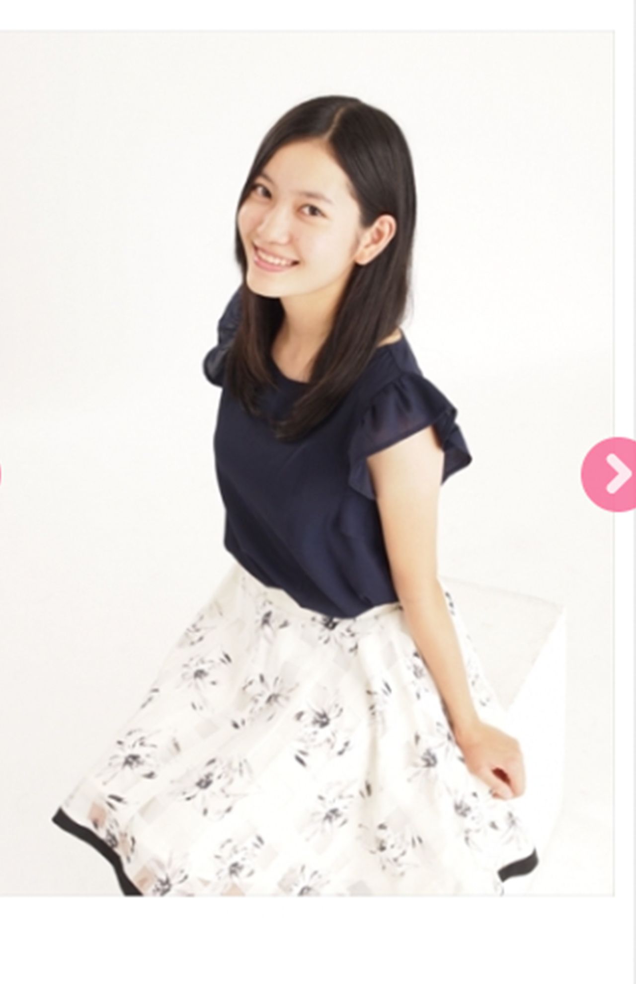 ミスコンに出場していたころのリチ（ミスキャンパスHPより）