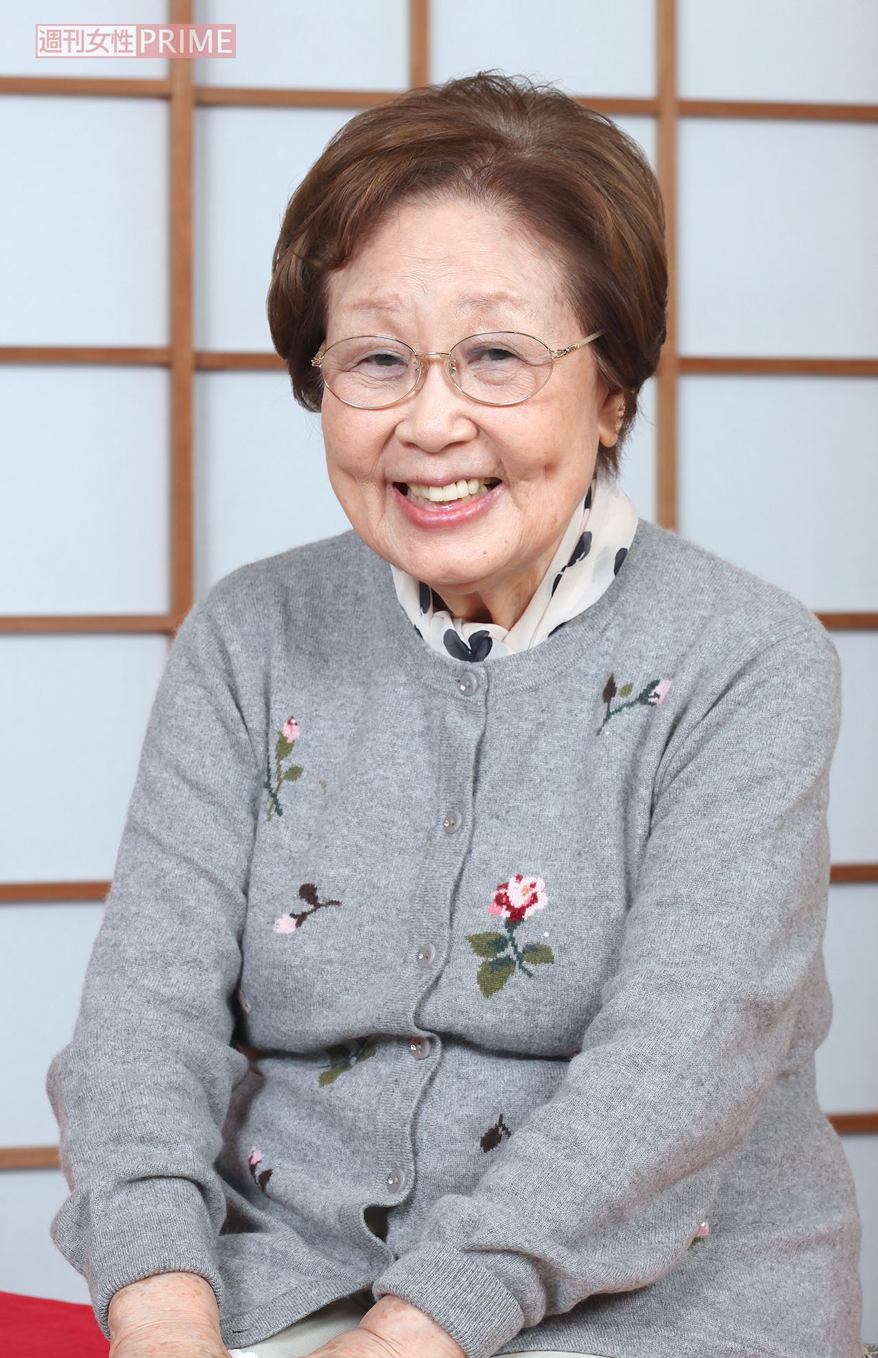 海老名香葉子さん　撮影／山田智絵