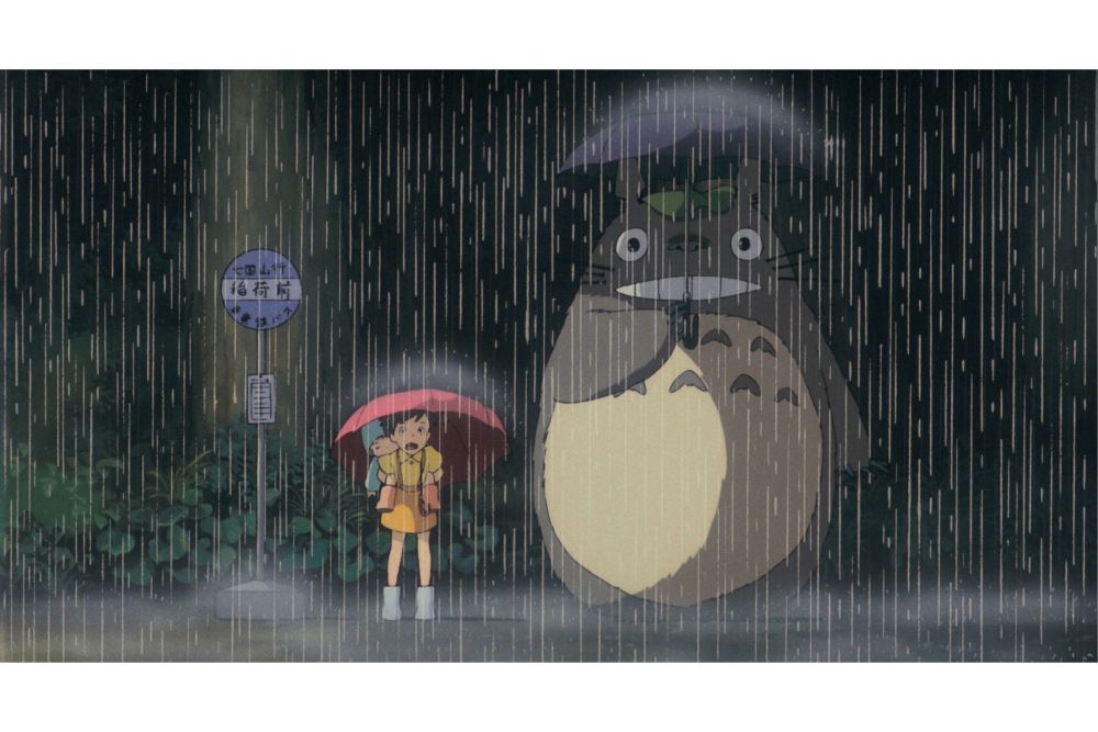 となりのトトロ作品画（スタジオジブリホームページより）