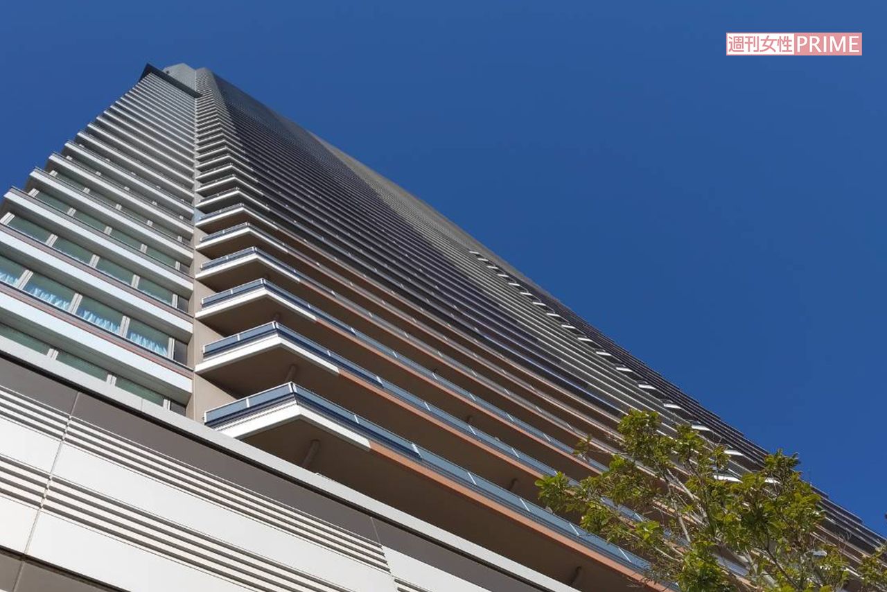 転落事故が起きた千葉県美浜区の高級タワーマンション