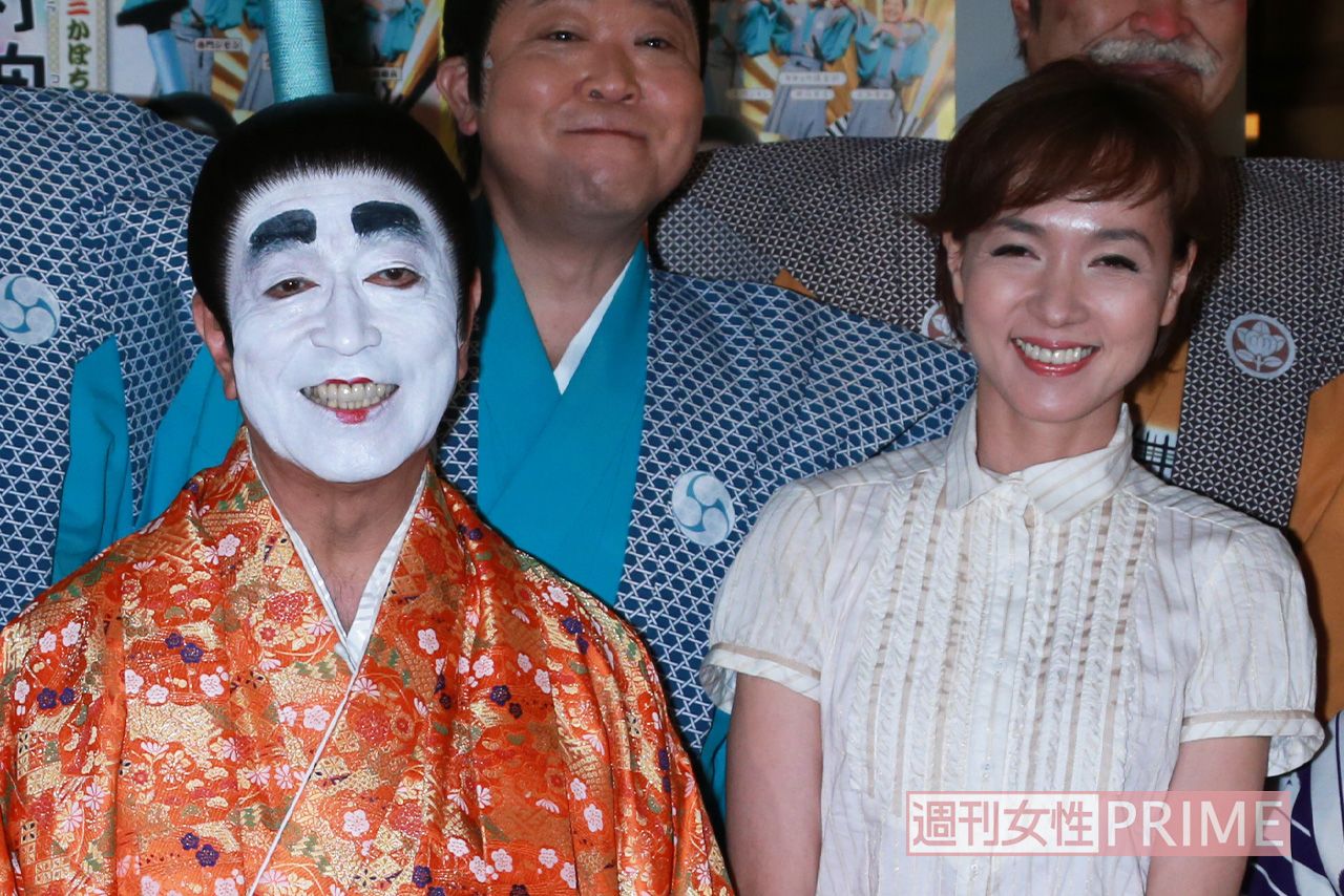 志村けんさんといしのようこ