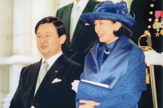 '99年12月、 フィリップ国王(当時、皇太子)とマチルド妃の結婚式に参列するため、ベルギーを訪問された両陛下