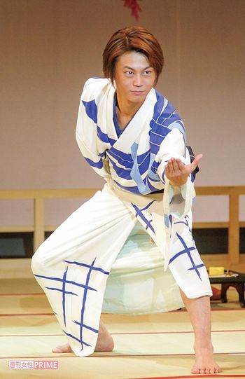 新宿コマ劇場で初めての座長公演。啖呵を切る『一心太助』にキュン!（10月2日）　撮影／週刊女性写真班