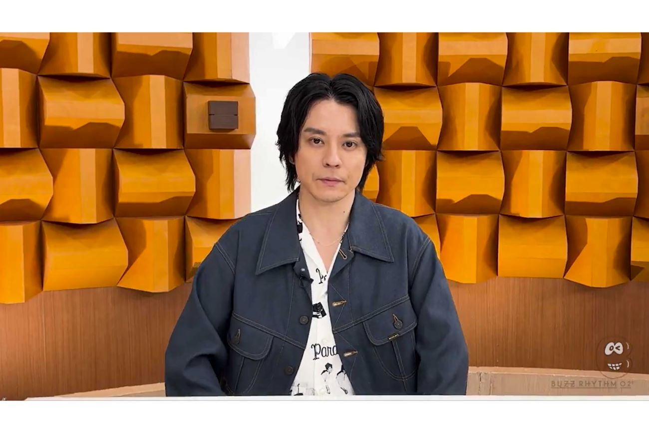 『バズリズム02』に出演した渋谷すばる（番組公式Xより）