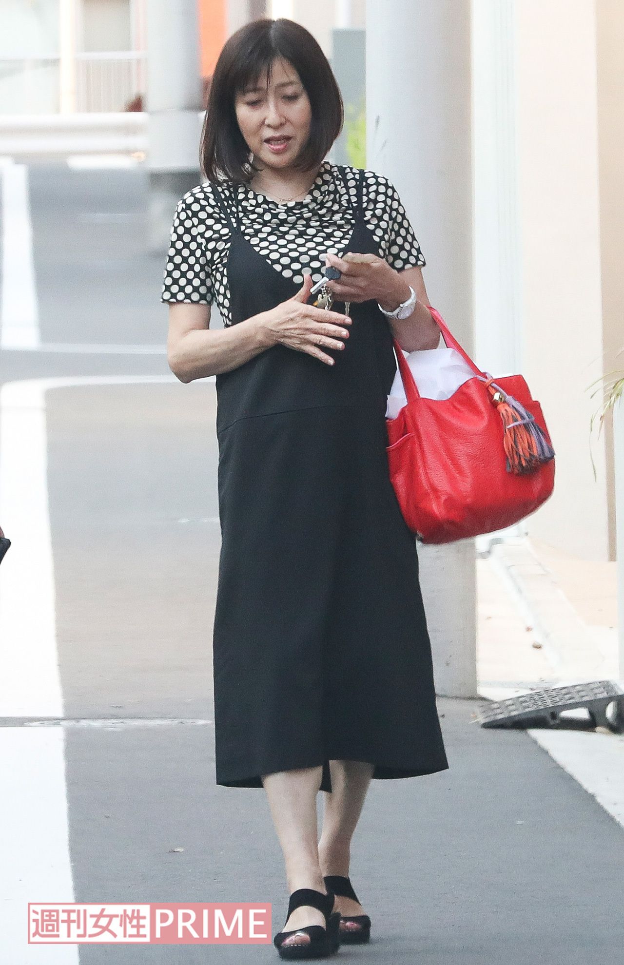 岡江さんは記者の質問に足を止めて、丁寧に答えてくれた