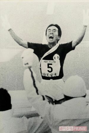 順天堂大学2年で箱根駅伝デビュー。往路優勝のゴールテープを切った