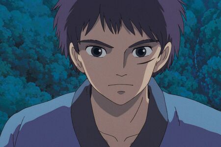 アシタカ（作品画像はスタジオジブリのHPより）