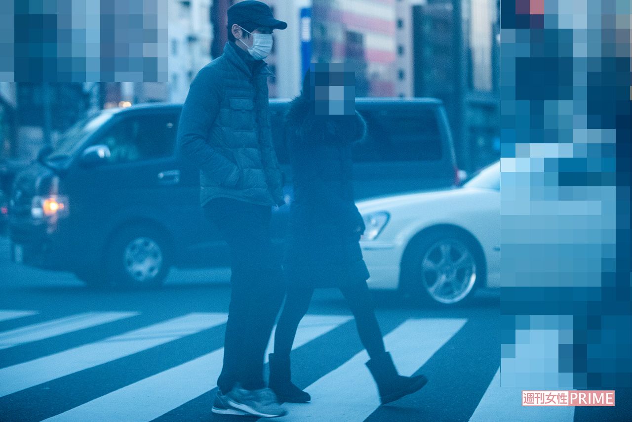 古川と女性のツーショット