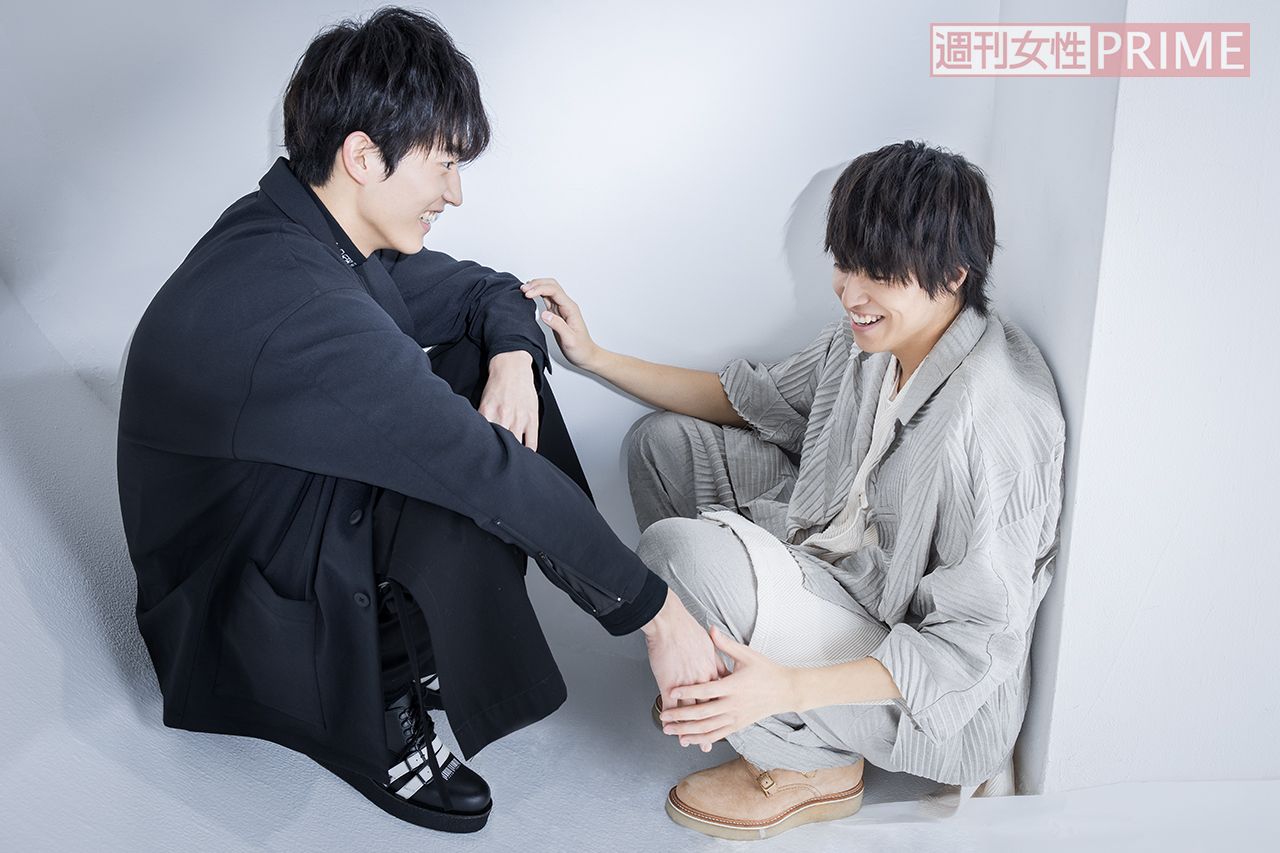 （左）杉野遥亮、（右）松尾太陽　撮影／廣瀬靖士