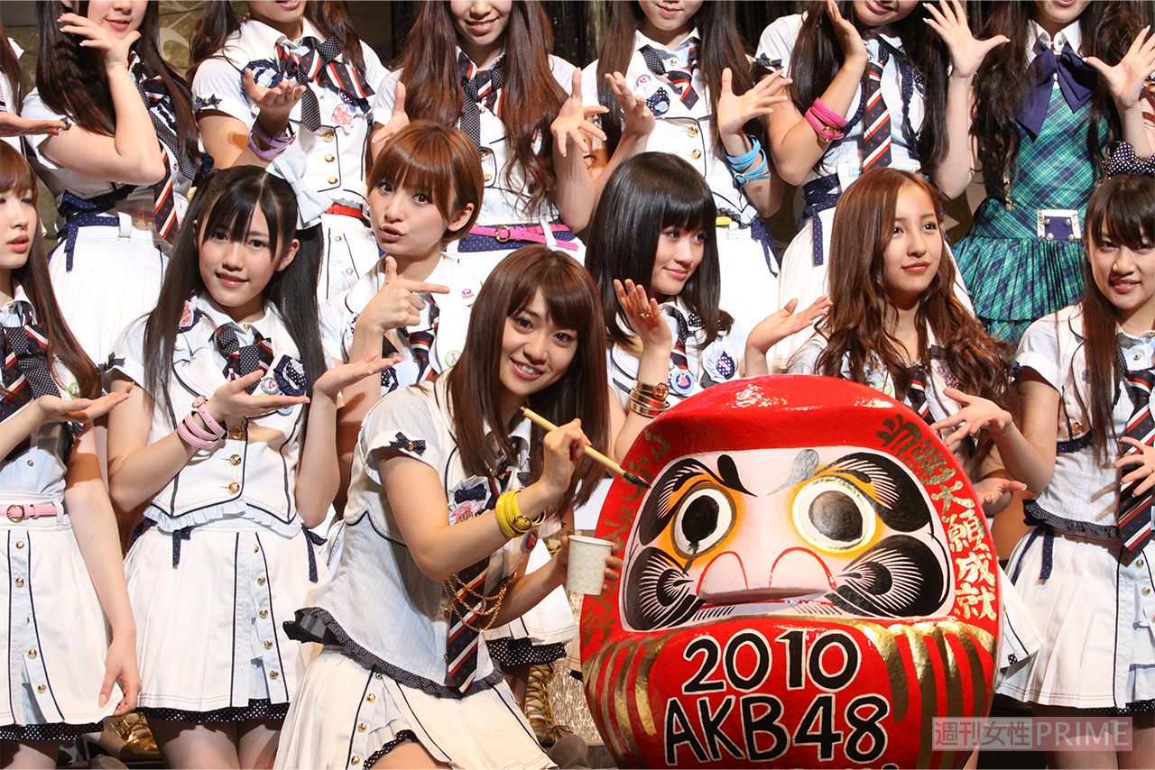 第2回AKB48選抜総選挙の様子（2010年）