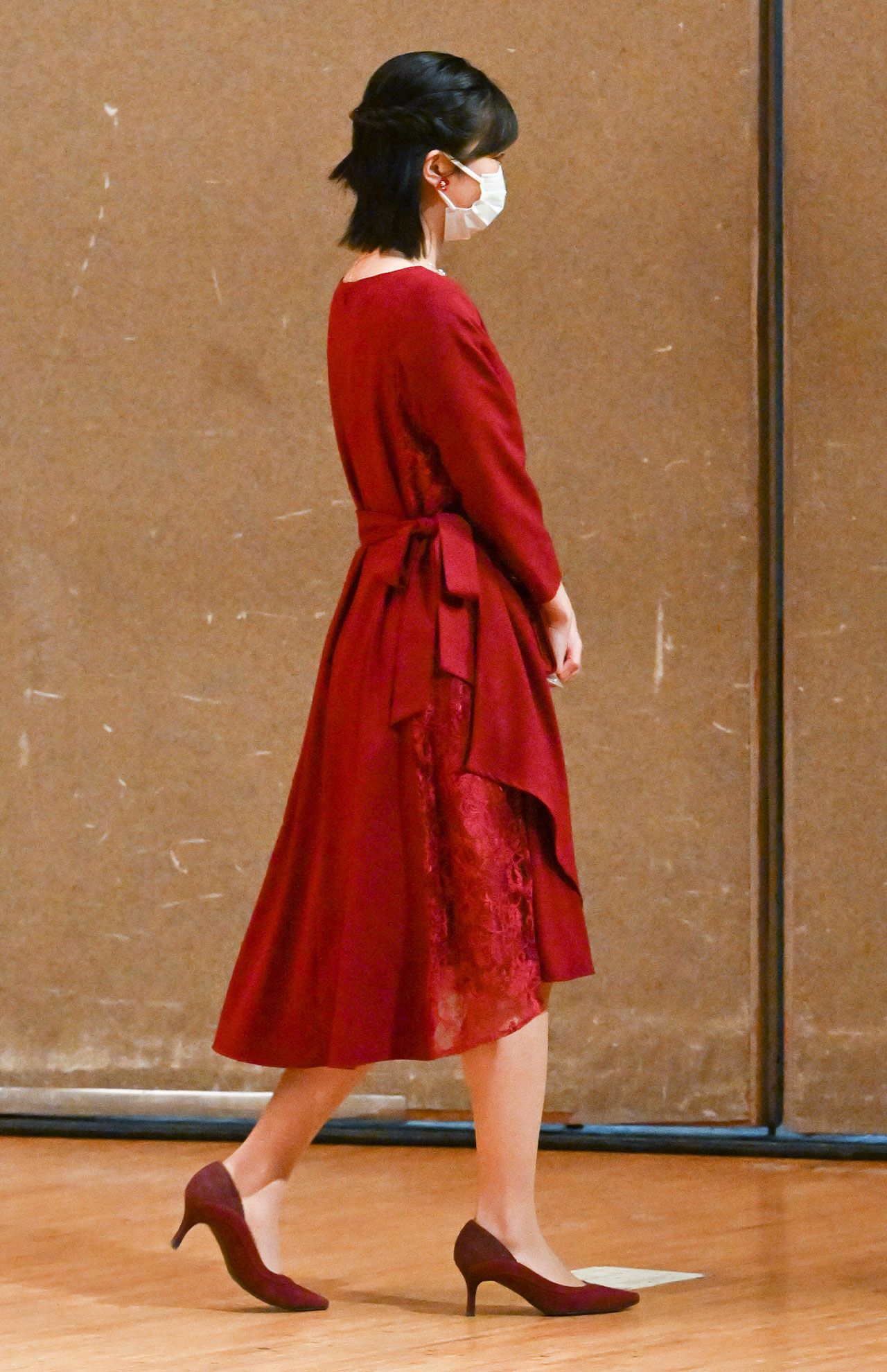 『第45回聴覚障害児を育てたお母さんをたたえる会』に出席された佳子さま