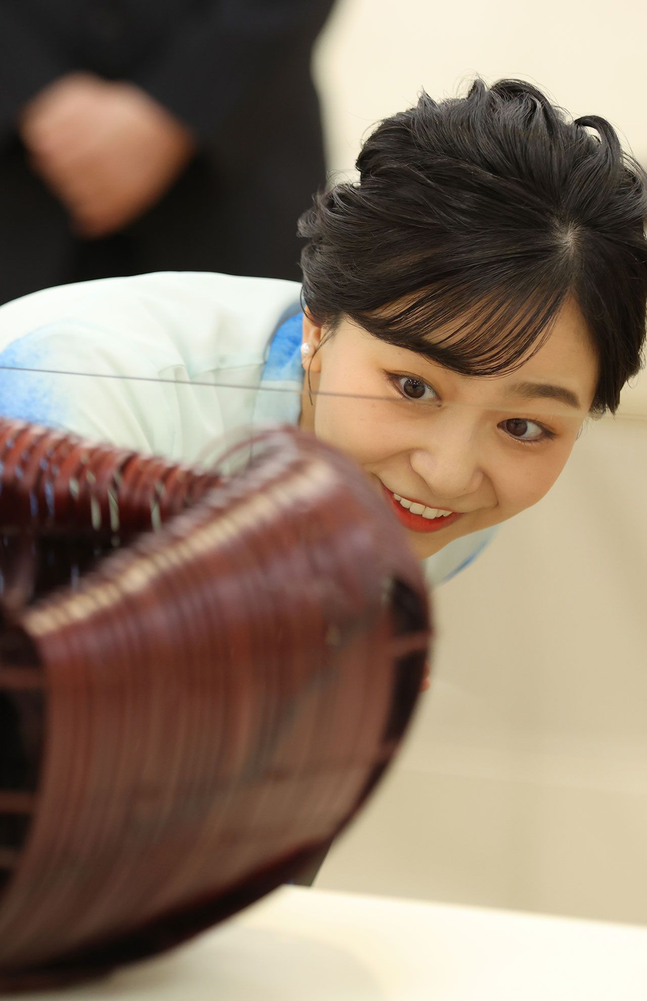 9月3日、自身が総裁を務める日本工芸会が主催する第73回日本伝統工芸展を観覧された佳子さま