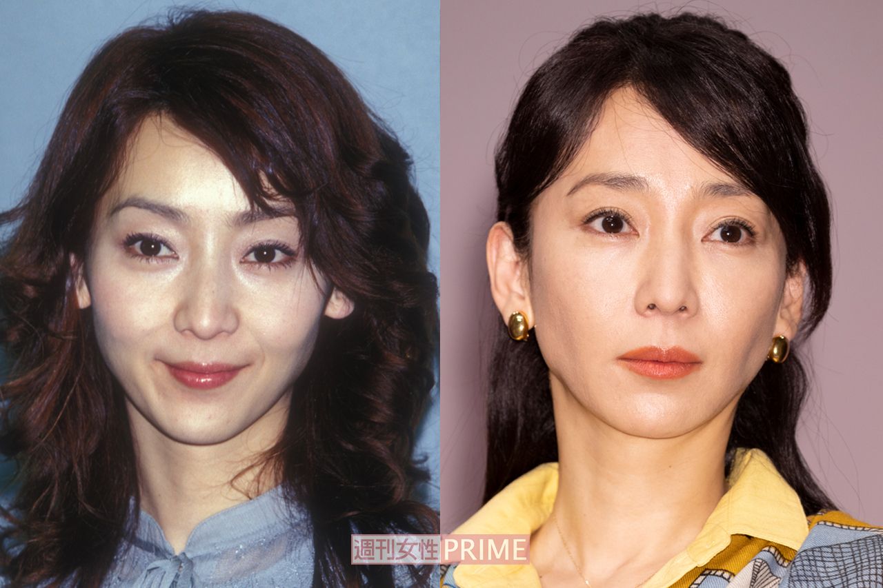 稲森いずみ（写真右から20代、40代）