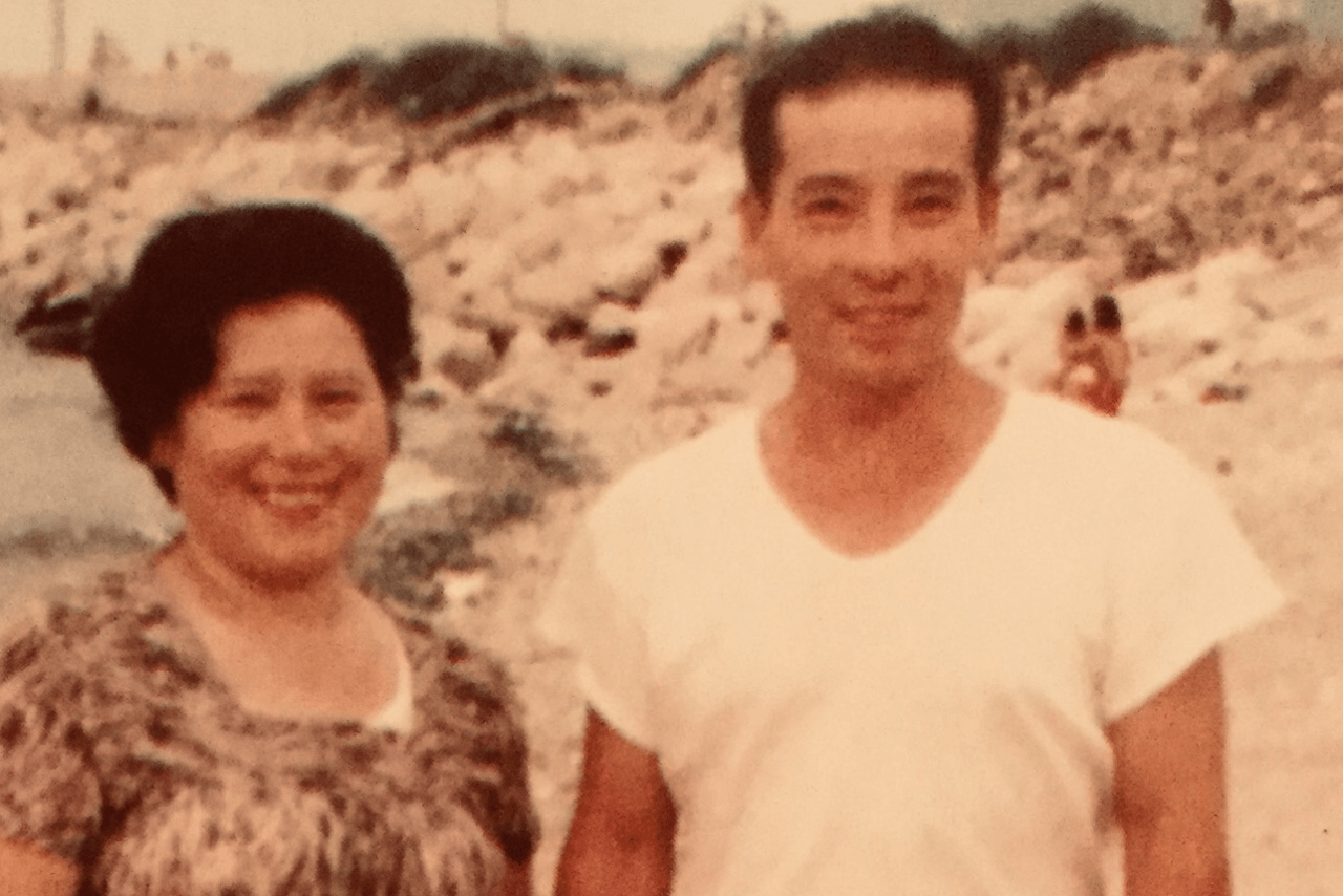 ものすごい美男美女の両親