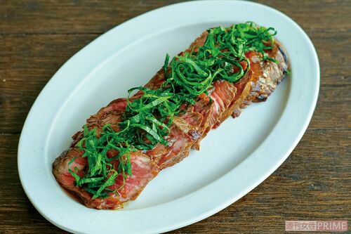 梅牛たたき　撮影／松山絵美