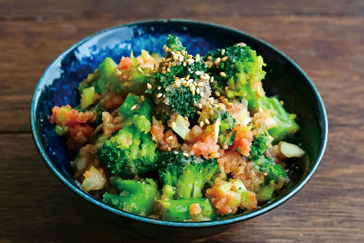 ブロッコリーの明太あえ　撮影／松山絵美
