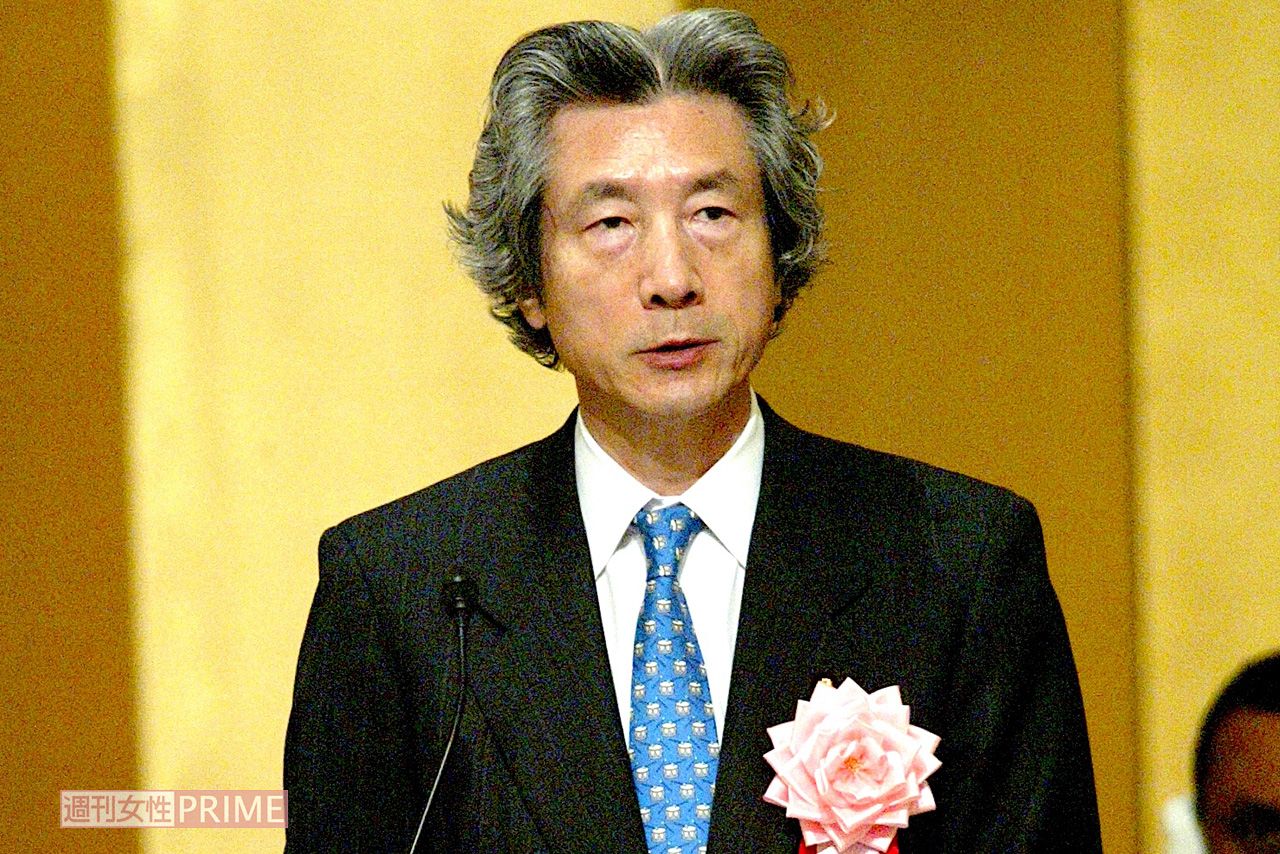 父親の小泉純一郎