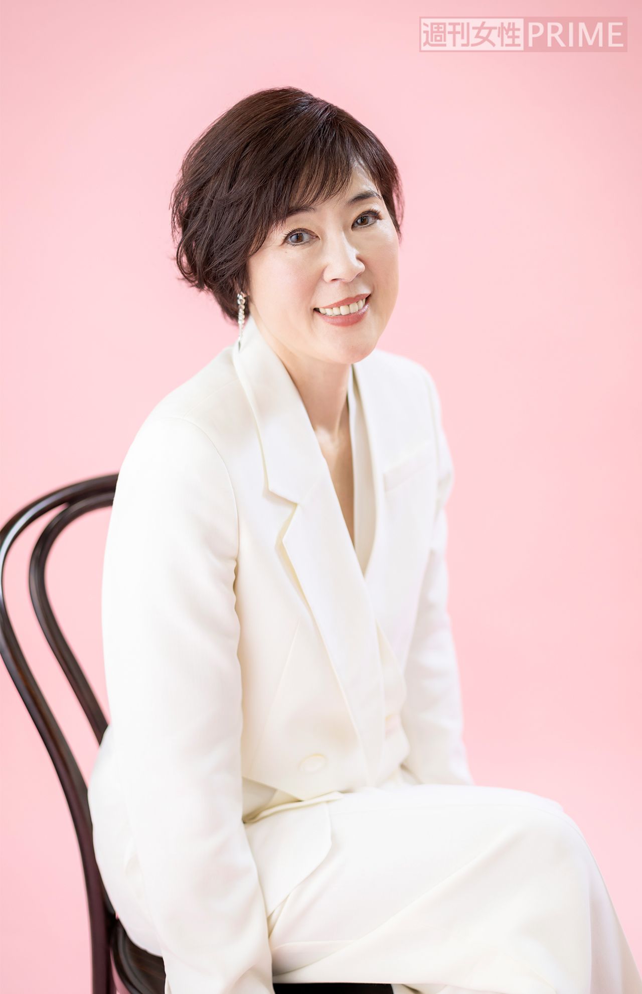 寺島しのぶ　撮影／齋藤周造　ヘアメイク／片桐直樹　スタイリスト／中井綾子（crepe）