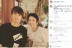 2020年、息子(左)と仲むつまじい姿を披露した蓮舫(SNSより)