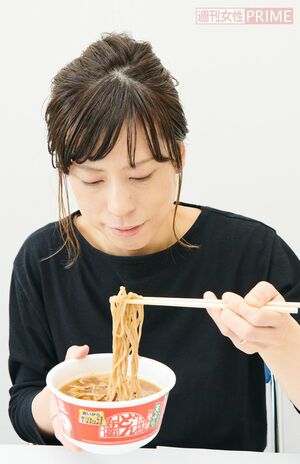 「カップそばもあなどれません！」　撮影／山田智絵