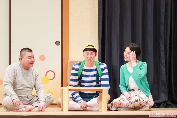 （左から）川畑泰史、小籔千豊、宇都宮まき　撮影／森田晃博