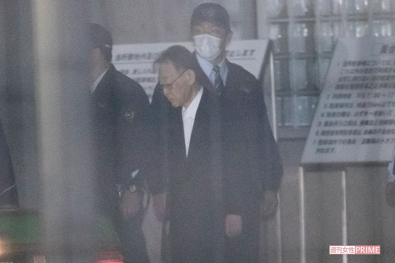 東京拘置所から出る熊澤英昭被告