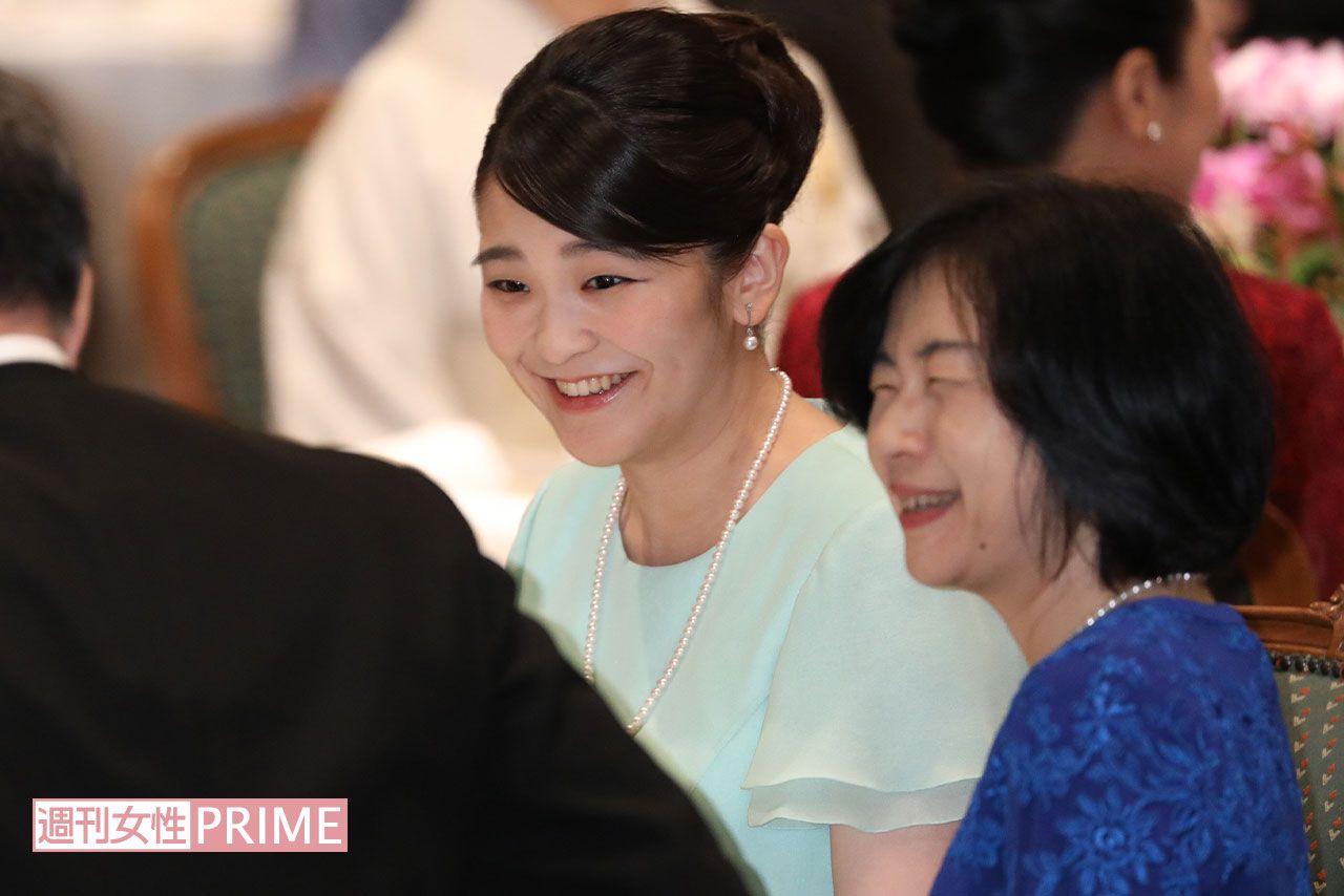 眞子さんは、幼いころから黒田清子さんのことを“ねえね”と呼んで慕っていた（'18年10月・守谷絢子さんの結婚式にて）