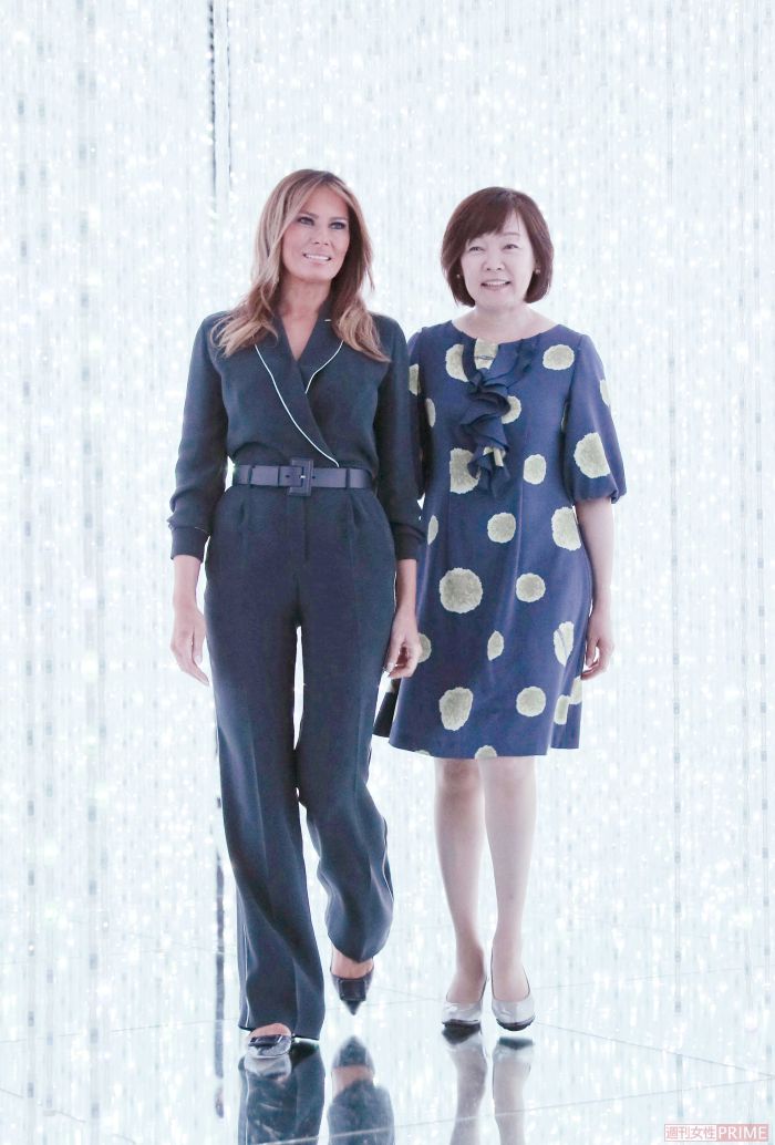 トランプ大統領の妻・メラニア夫人とも親交のあった昭恵夫人